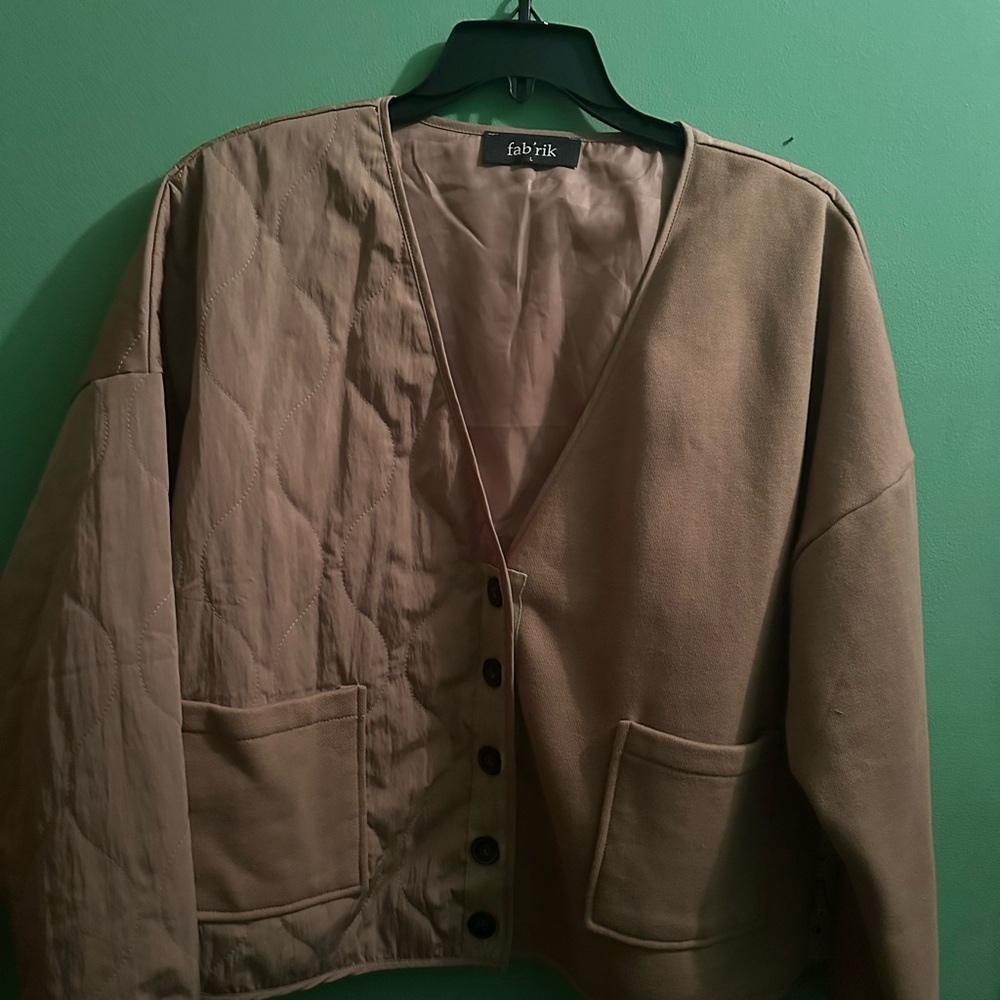 Sandy Brown Double Pocketed Button Down Boutique … - image 2